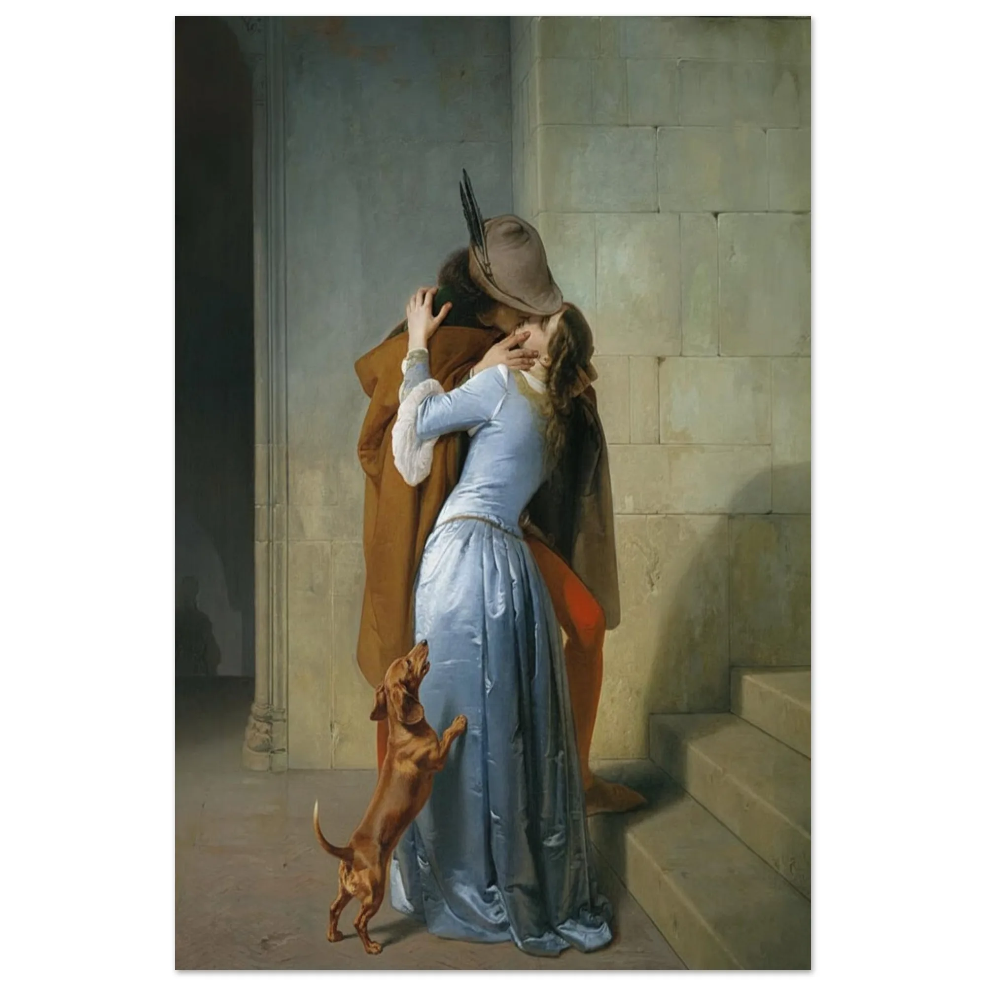 Kunstdruck „Der Kuss“