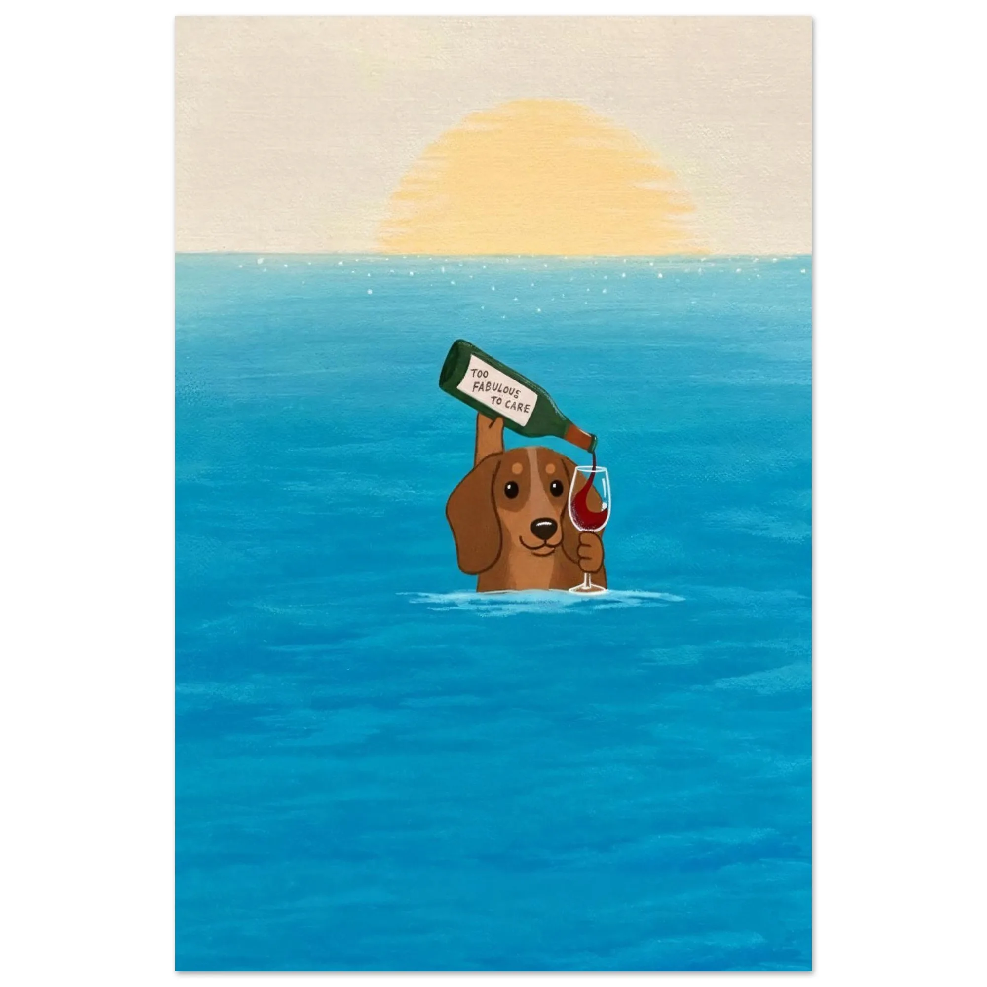 Kunstdruck „Too Fabulous“