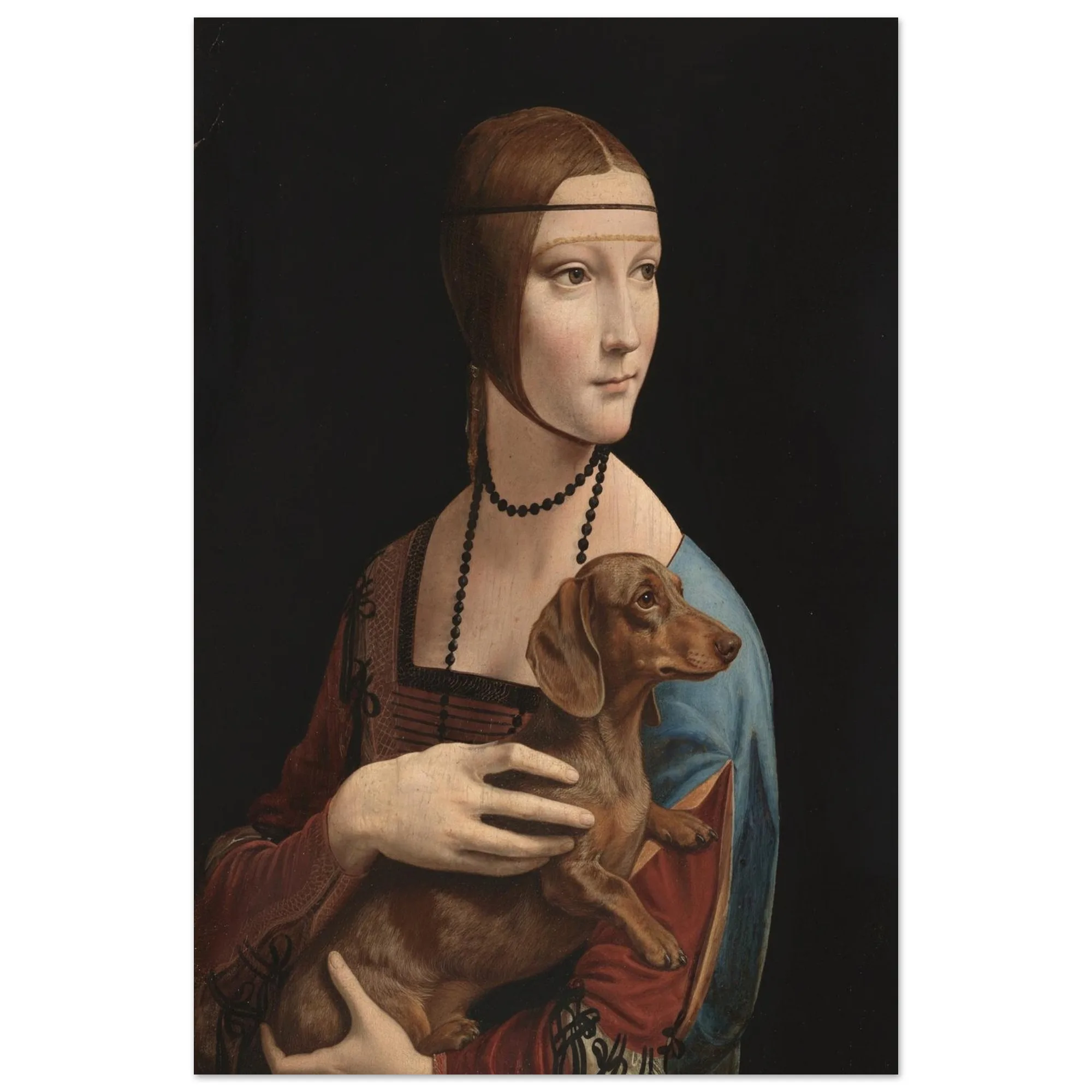 Kunstdruck „Dame der Renaissance“